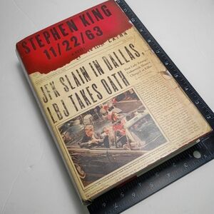 Stephen King 11/22/63 A Novel  Hardcover Book about JFK